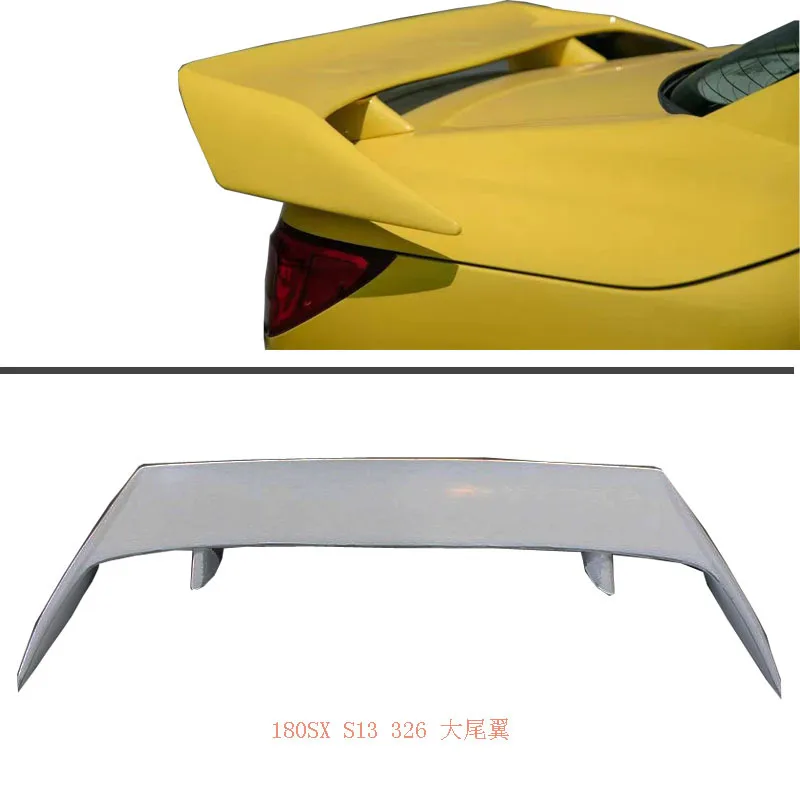 

Auto parts 180SX S13 326 tail, resin fiber products, factory direct supply, can be made of carbon fiber
