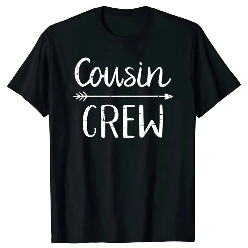 Cousin Crew T-Shirt for Men and Women, Funny Gift, Cotton Tees for Men, Chinese Style, 3D Printed, New Arrival