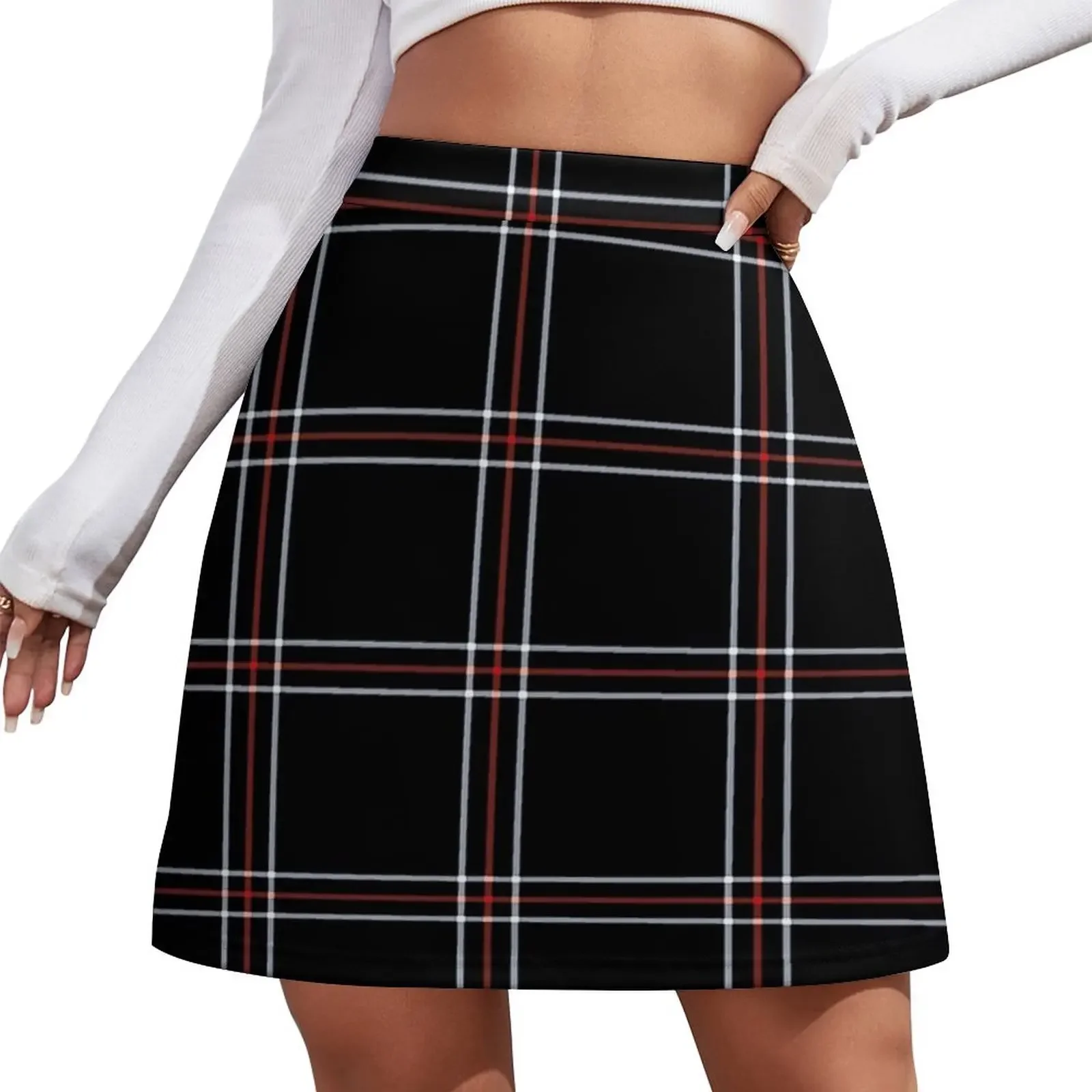 

Shujin Print Mini Skirt mini skirt for women women's skirt 2025 trend Mini