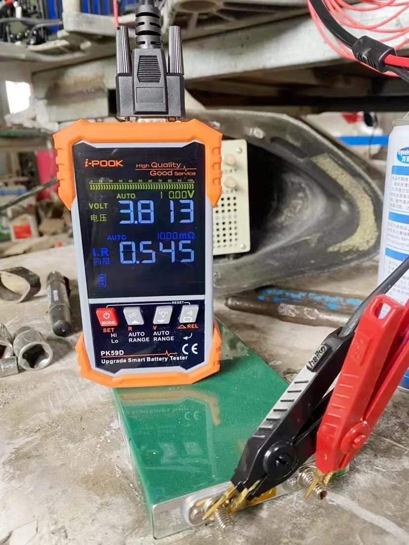NEW Lithium Ion Batteries Tester i-POOK  Batteries Capacity Analyzer Device  With  LCD Display PK59A/B/C/D view 2