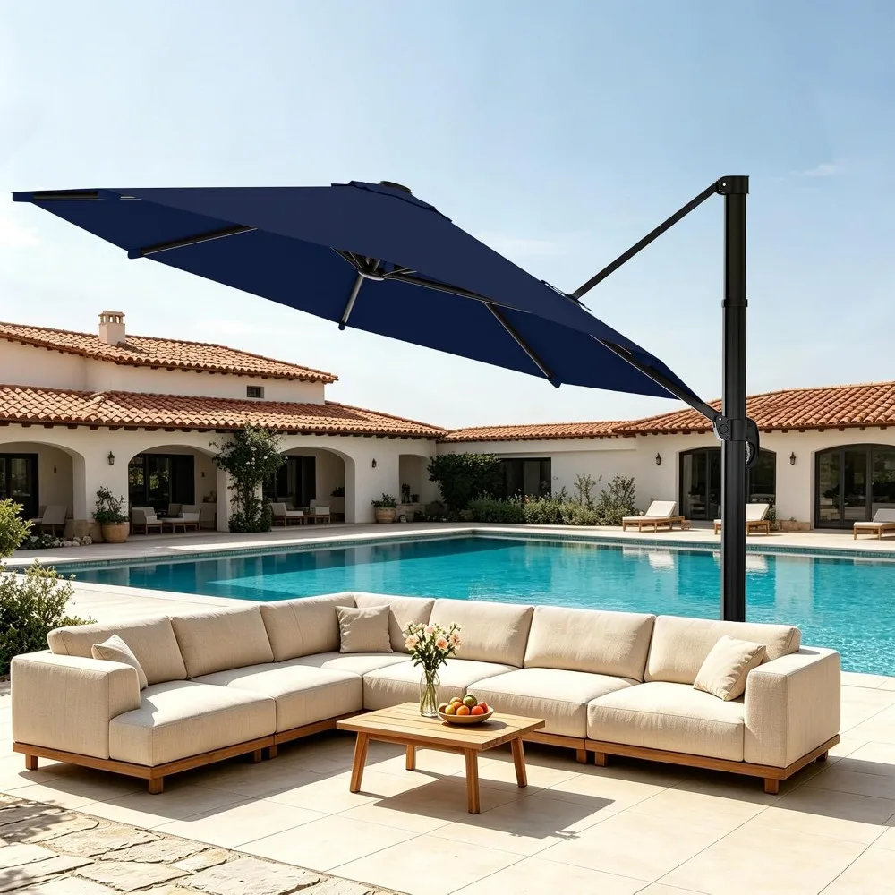 Cantilever Umbrella w/ 360-Degree Rotation, Customized