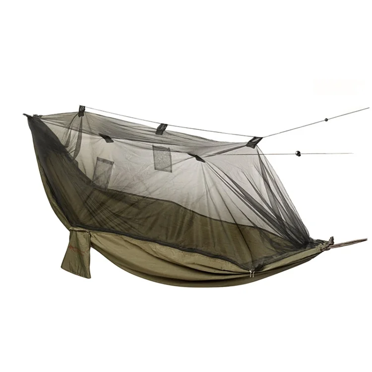 Heavy Duty Portable Nylon Parachute Hammock with Mosquito Net Bug- Camping Gearpromote sales