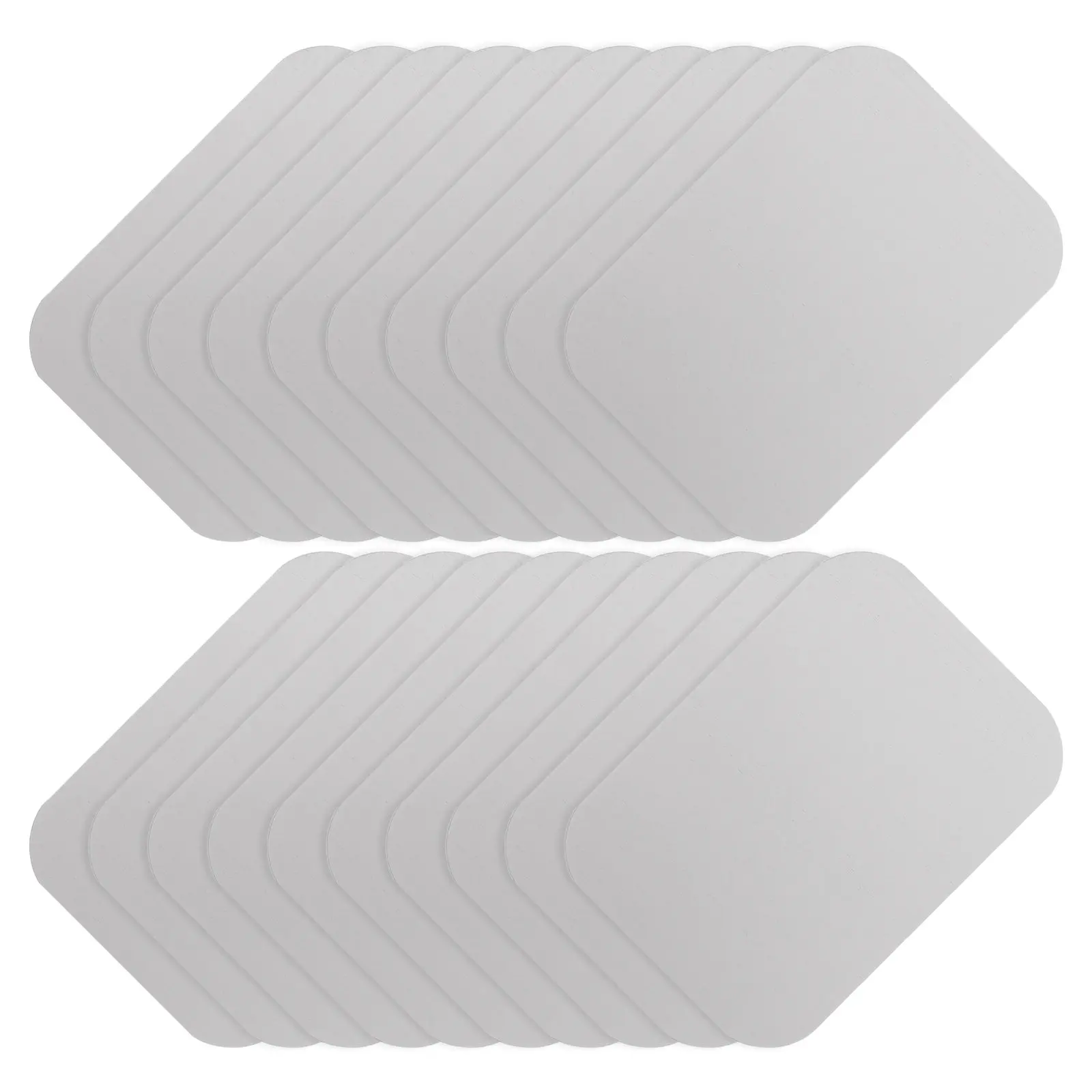 30Pcs Magnetic Mounting Plate Transparent Adhesive Iron Sheets for Cabinet Lights LED Under Cabinet Lighting Closet Wardrobe