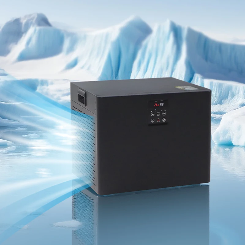 0.3 H·P Mini Chiller Cooling‑Only Water Chiller Machine, 110V‑220V for Cold Plunging Exercise Recovery