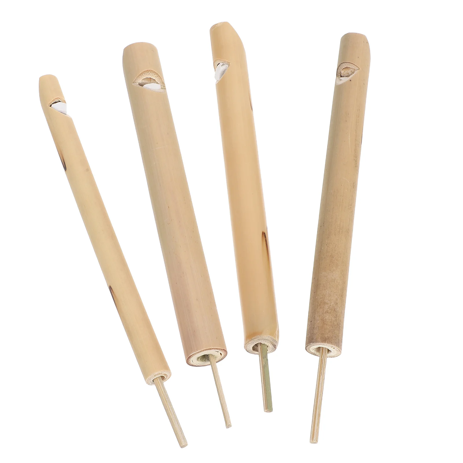 

4Pcs Birdcall Whistle Bamboo Flute Bulk Long-Lasting Musical Bird Flute Educational Kids Instrument Whistle Toy