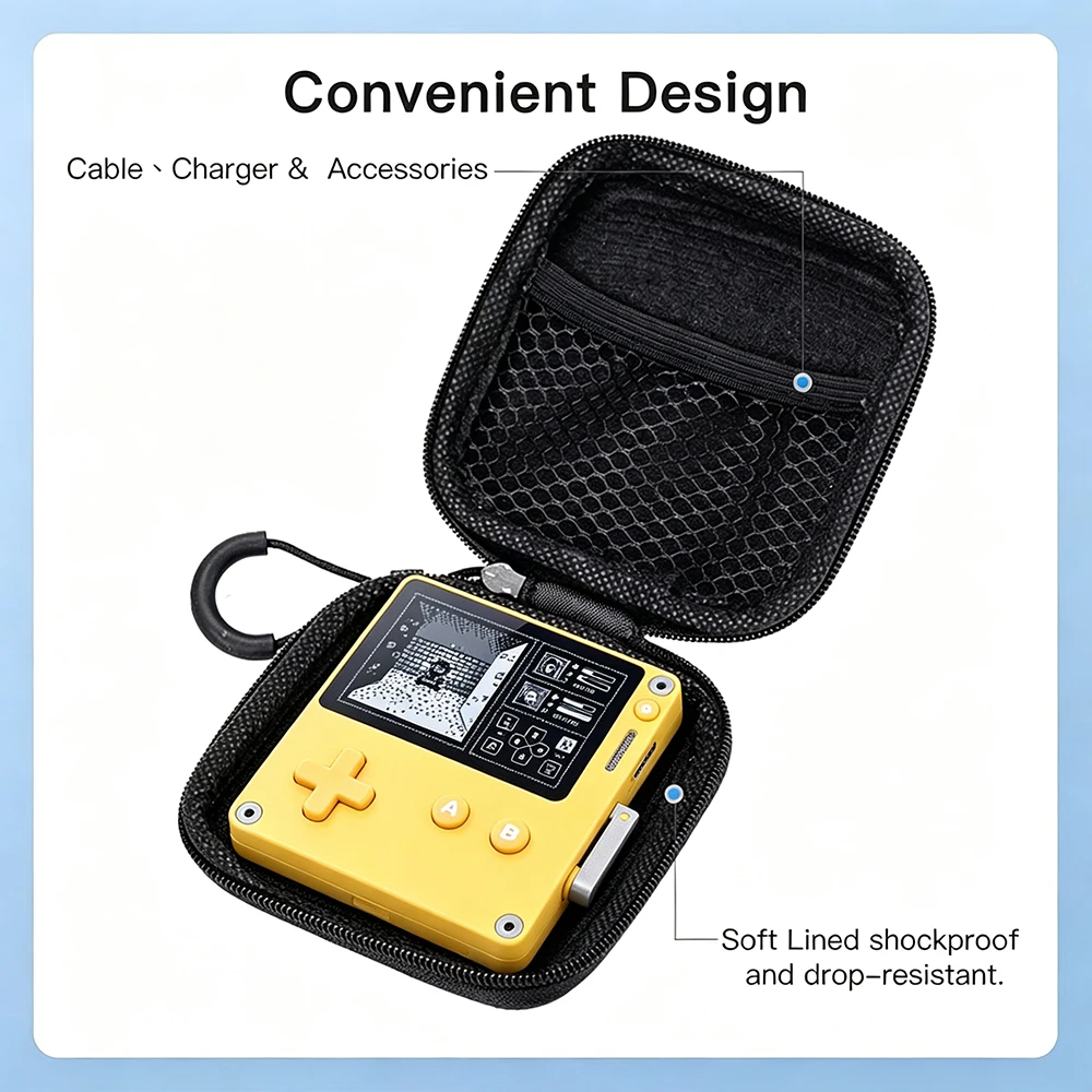 حقيبة حمل صلبة من مادة EVA لجه - مراجعة Handheld Game Console Case Travel وسعره