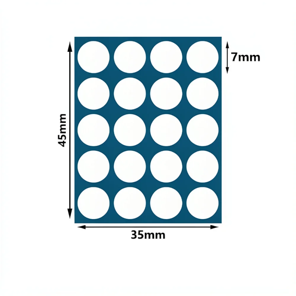 Enhanced Glide Teflon Mouse Skates Universal Feet Dots For Logitech Gaming Mice Precision Replacement Parts Smooth Movement