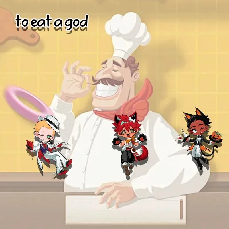 

Игра To Eat A God Nulla Septem Unum, брошь для косплея, акриловый значок с персонажем мультфильма, сумка, одежда, корсаж, булавки, ювелирные аксессуары