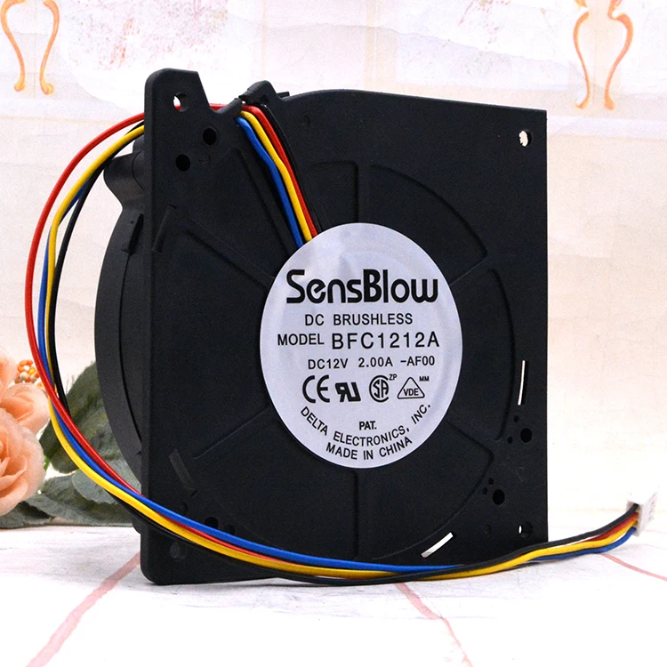 The 12 v 2.00 A BFC1212A 12032 12 cm fan intelligent temperature control fan