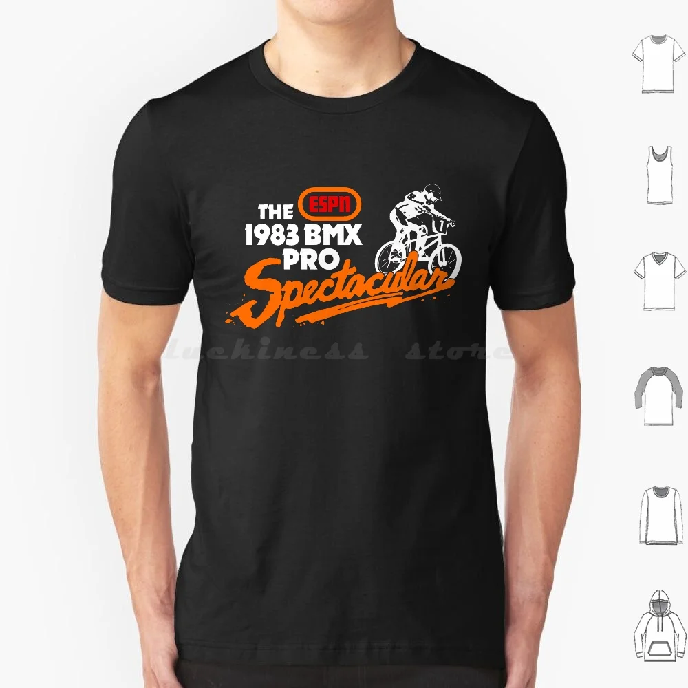 Camiseta espectacular Bmx Pro 1983 para hombres, mujeres y niños, 6xl, bicicleta, ciclismo, montaña, Motocross, Mtb, carreras, Freestyle, Rad, Radical Et E