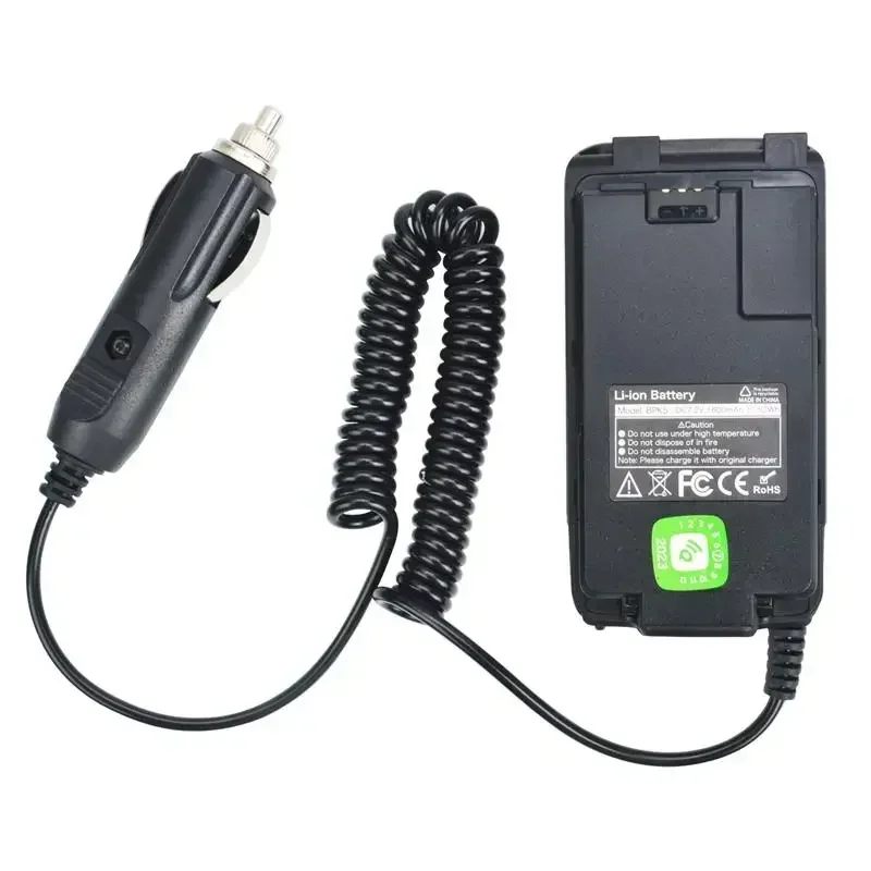 Walkie Talkie UV-K5 UV-K6 UV-5RPlus UV-k58 Battery Eliminator 12V Electricity Supplied by Car Cigarette Lighter