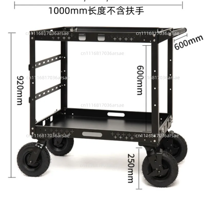 Multi-layer Heavy-duty Trolley Equipment Tool Car Monitor Crew Material Mobile Director Car Film And Television Storage