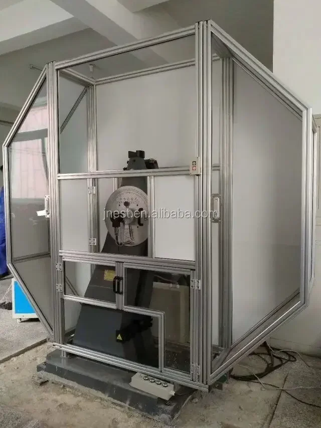ISO 148-1 450J 600J 750J touch screen metallic material Charpy pendulum impact testing machine