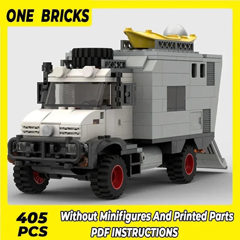 Moc Building Blocks Car Series Off-road Camping Vehicle Technical Bricks DIY Assembly Construction Toys For Childr Holiday Gifts