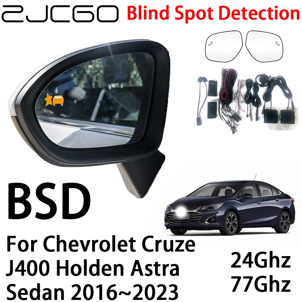 ZJCGO BSD Radar Warning System Blind Spot Detection Safety Driving Alert for Chevrolet Cruze J400 Holden Astra Sedan 2016~2023