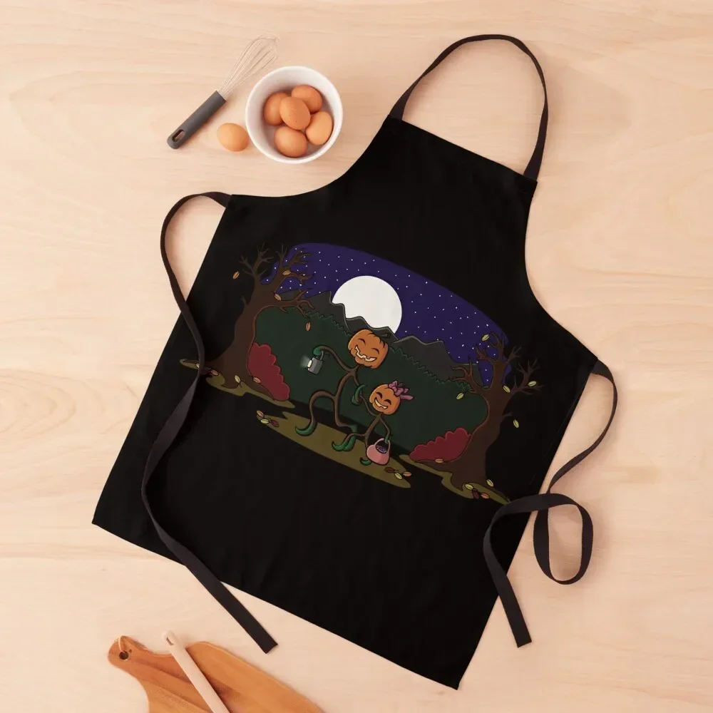 

Trick or treat night Apron barber men cook wear Apron