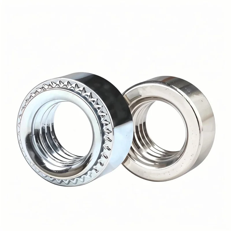 2-20pcs 304 Stainless Steel/Galvanized CLS Knurled Self-Clinching Nut For Machinery Electrical Products M2.5 M3 M4 M5 M6 M8 M10