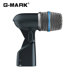Instrument Microphone 56A Wired Drum Mic Dynamic Kick Bass Tom/Snare Cymbals Use For Drums Vocal Band DJ Stage Instrumental