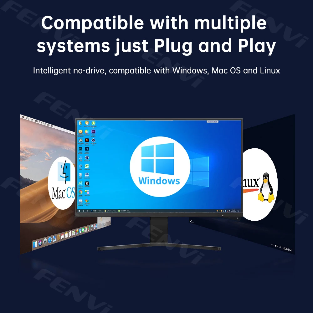 fenvi 5G USB Dongle لشبكة التوصيل والتشغيل Qualcomm SD X55 محول USB-C المحمول الوصول العالمي لنظام التشغيل macOS وWindows و Linux