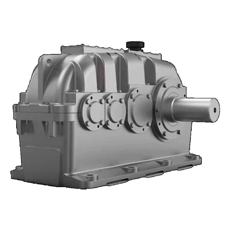 Three-stage parallel shaft bevel gear cylindrical reducer
