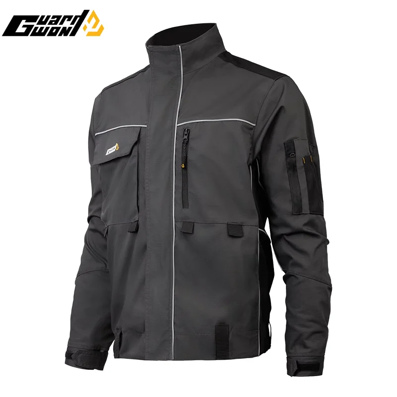 Guardwon New Tactical Work Pants Multi Purpose Elastic Large Pocket Pants Outdoor Site Working Wear-resistant Pants Workwear
