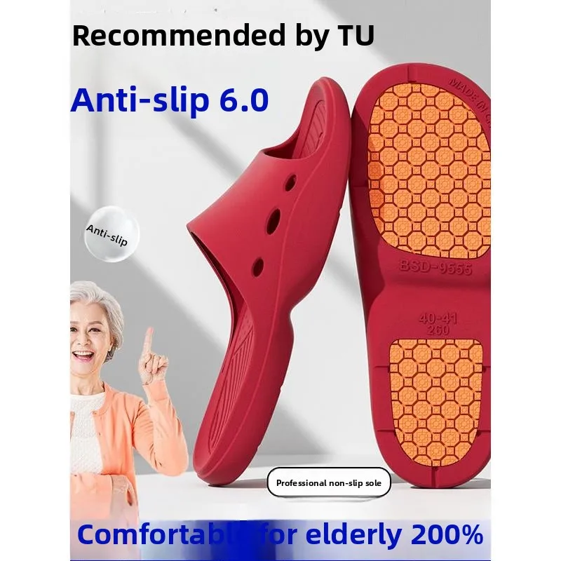 Non-Slip Bath Slippers for Men And Women Indoor Home Use Easy to Clean Quick Dry Ideal for Elderly People And Pregnant Women