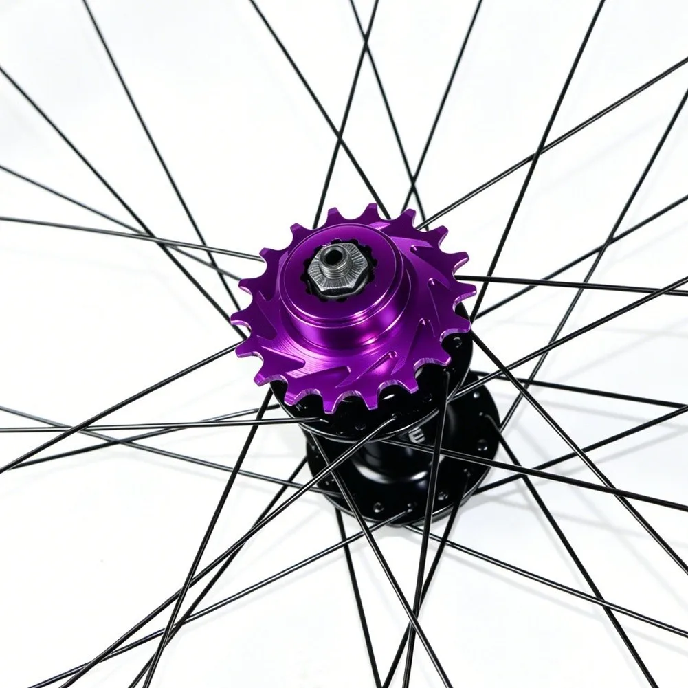 

Single Speed 18T Freewheel Kit Single Speed Bike Freewheel 18T Aluminum Alloy Conversion Kit For FOR HG Hub Bicycle Parts