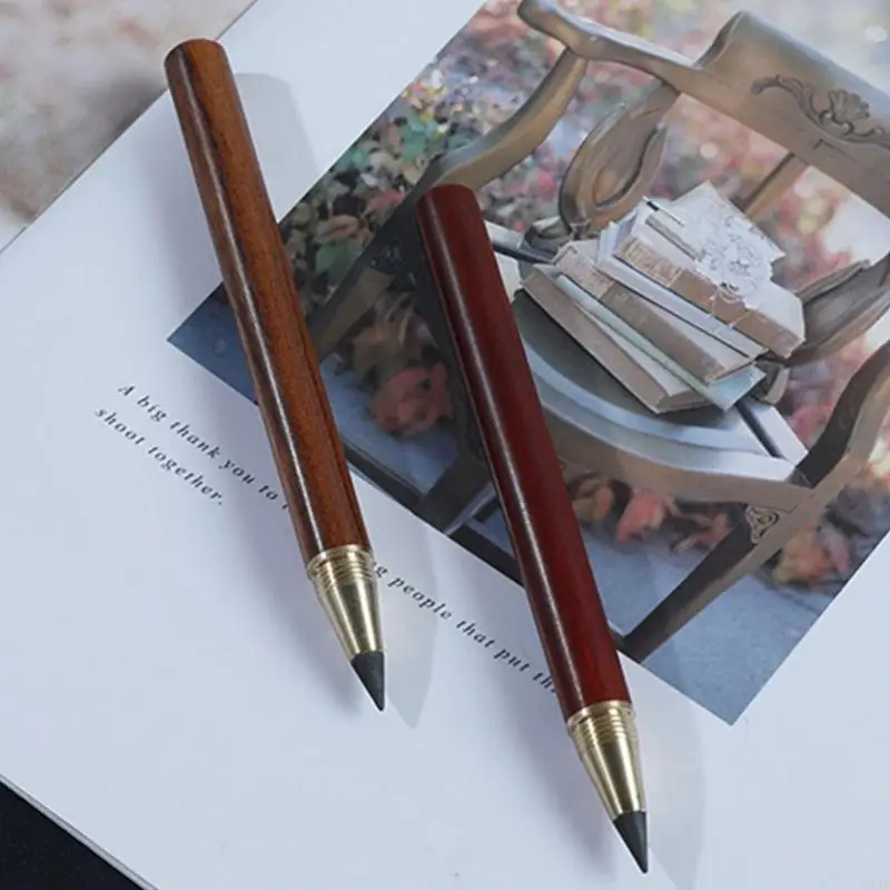 Бесчернильные карандаши 918C, вечный карандаш, неограниченное количество писем, вечный карандаш, плавное письмо, металлическая