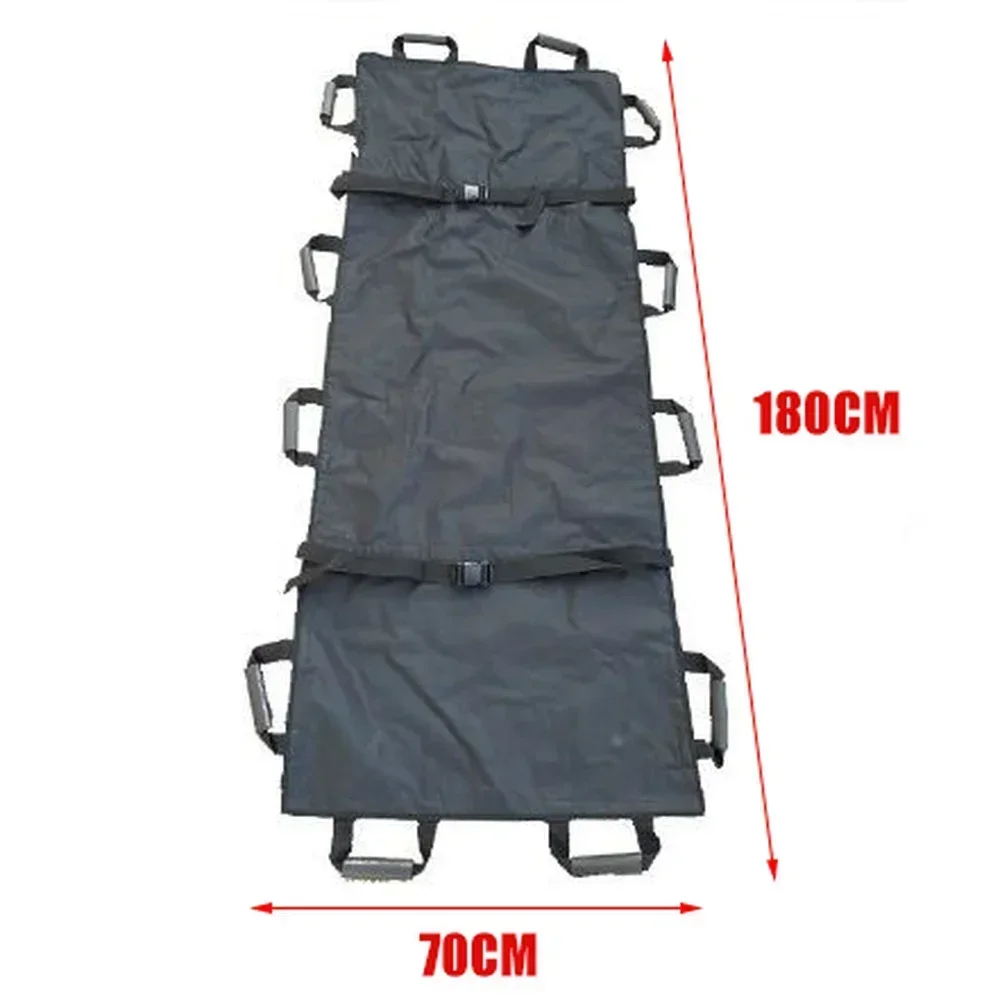 

Medical First Aid Stretcher Adjustable Portable Emergency Rescue Soft Rack Thickened Canvas Elderly Patients Paralyzed Transport