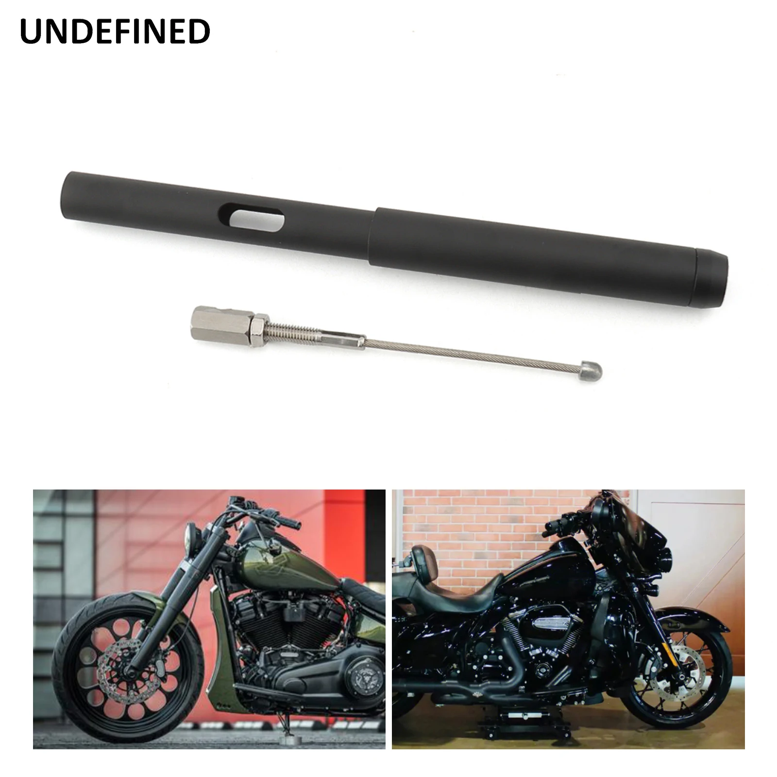 Clutch Cable Extension Kit for Harley 21-23 Touring 18-23 Softail 21-23 Dyna Street Bob Low Rider Road Electra Street Glide
