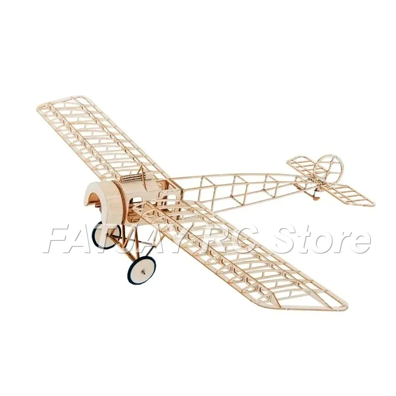 FATJAY Fokker E.III Eindecker WW1 RC KIT | 480mm Wingspan Balsa Wood Laser Cut DIY Unassembled