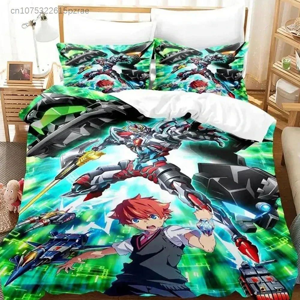 New 3D Print Anime SSSS.GRIDMAN Bedding Set Bedroom Soft Modern Bedspreads Comefortable Duvet Cover Quilt Cover And Pillowcase