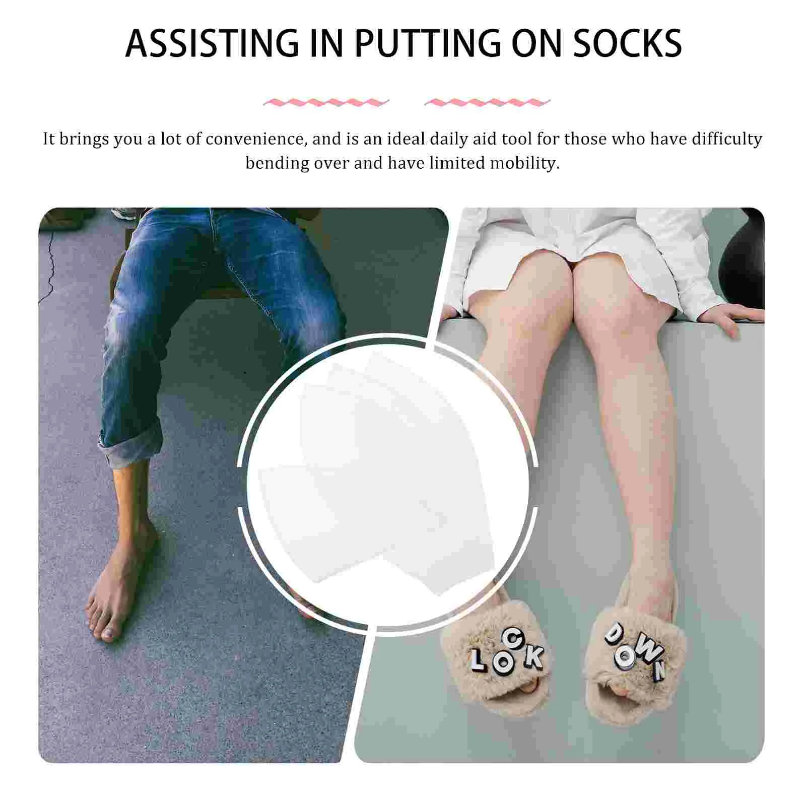 Vein Compression Sock Aid Socks Device for Seniors Helper Assistant No Bending Putting