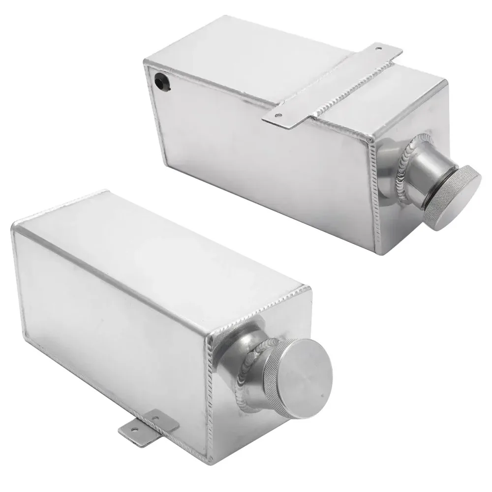 Universal 1.75L Polished Alloy Water Tank Washer Bottle  Water Injection Practical and Durable