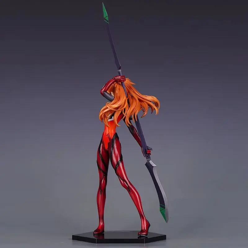 Anime Evangelion Asuka Langley Soryu Actionfigur – Kampfkleid, hübsches Mädchen, Sammlerspielzeugmodell für Fans