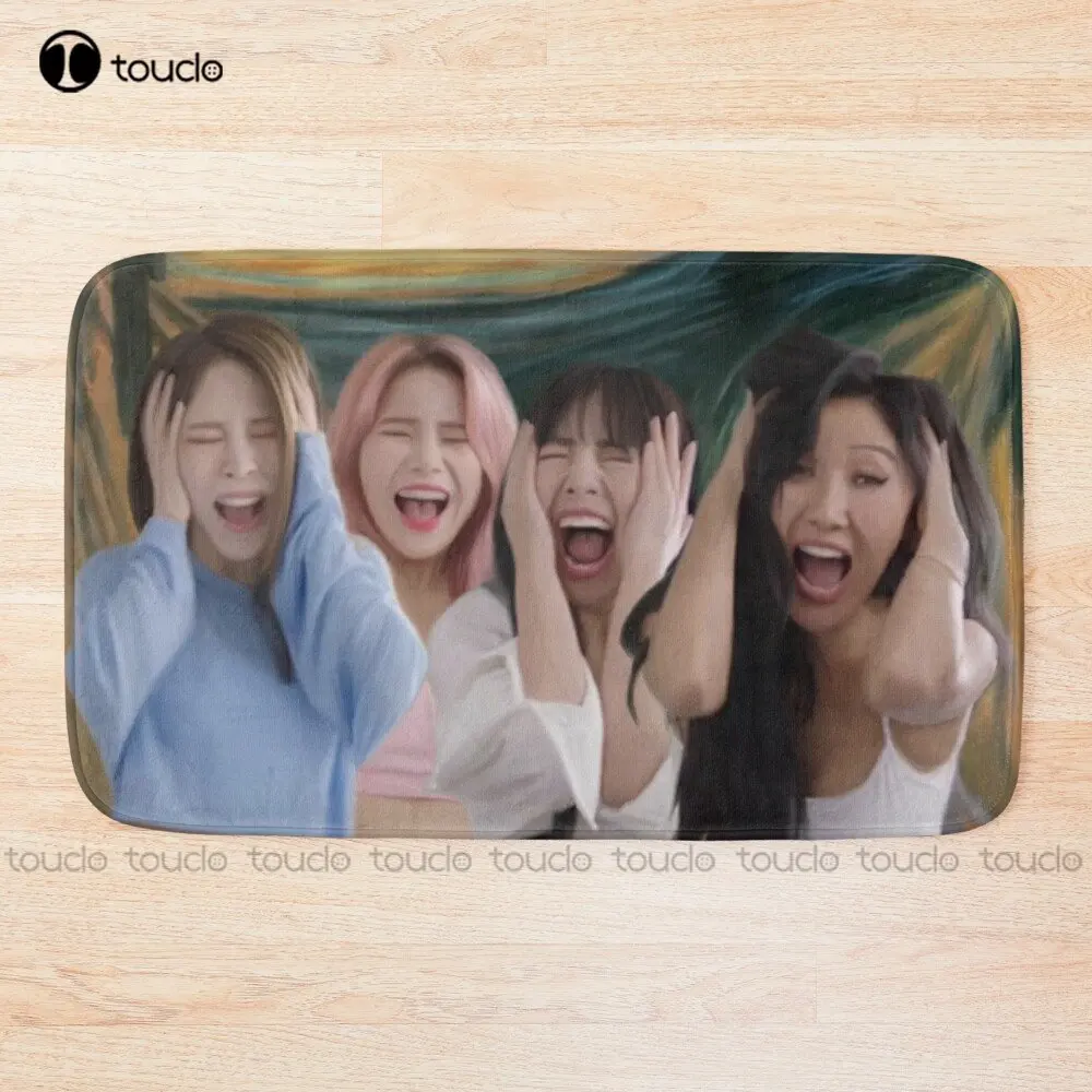 Mamamoo Scream Polymères de bain, tapis de bain pour la douche