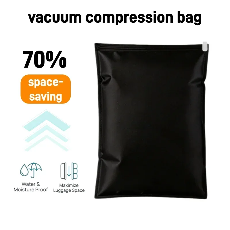 Portable Roll Up Compression Bag Oxford Fabric Multi-purpose No Pump Design for Home Travel Luggage Clothes Organizer