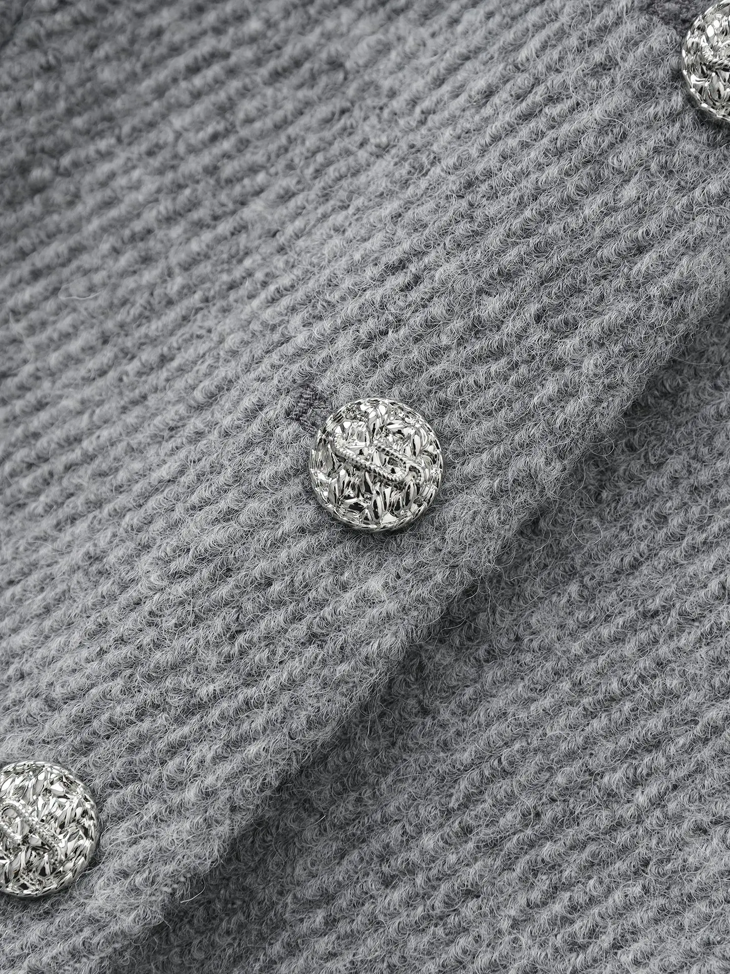 ZJYT Setelan Jas Wol dan Rok Midi 2 Potong untuk Wanita Kantoran Elegan, Musim Gugur Musim Dingin 2025, Pakaian Wanita untuk Pesta, Warna Abu-abu