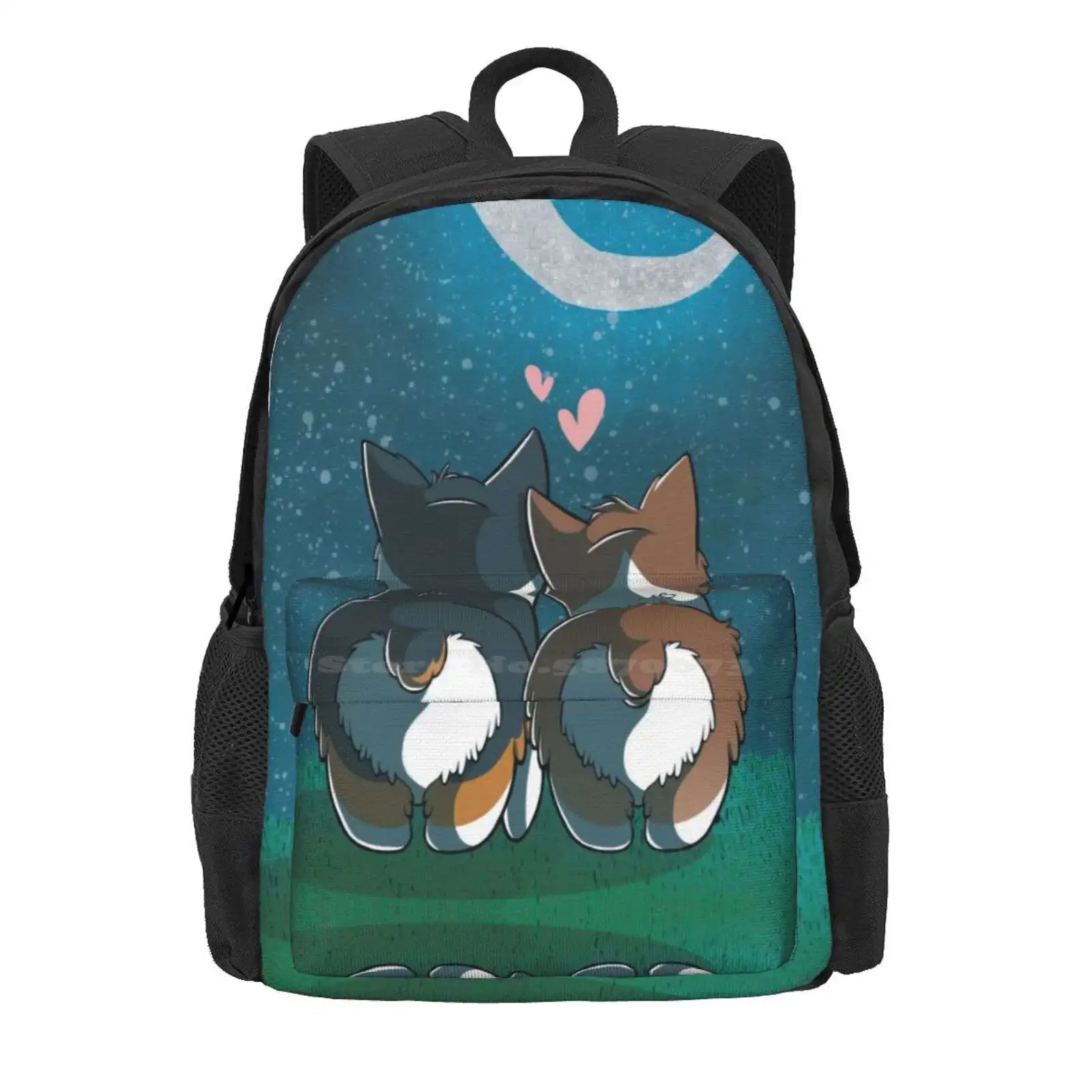 Nothing Butt Love Hot Sale Schoolbag Backpack Fashion Bags Corgis Corgi Butts Dogs Puppies Corgi Illustration Puppy Love Corgi