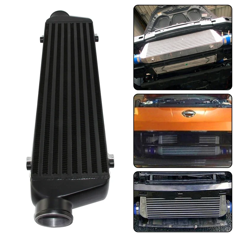 Universal Aluminum Performance Bar & Plate FMIC Intercooler In/outlet 2.5