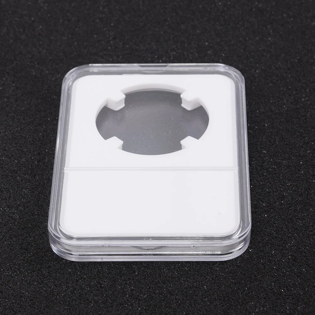 Foam Coin Holder Case Collection Slab 5Pcs Display Storage Boxes Protector 30mm Container PCGS Transparent Useful