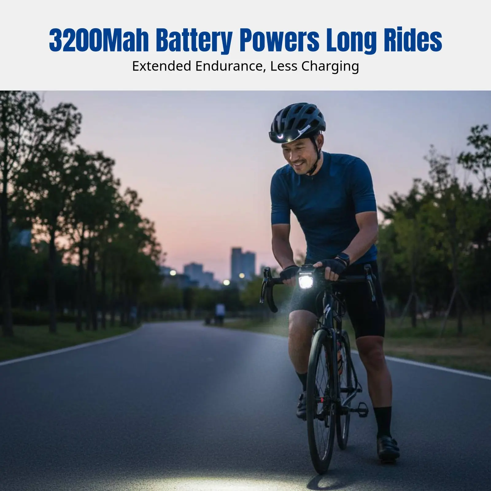 

Cutoff Line Bike Front Light, Night Riding, Trail Bike, Waterproof, Dual Mounting Remote