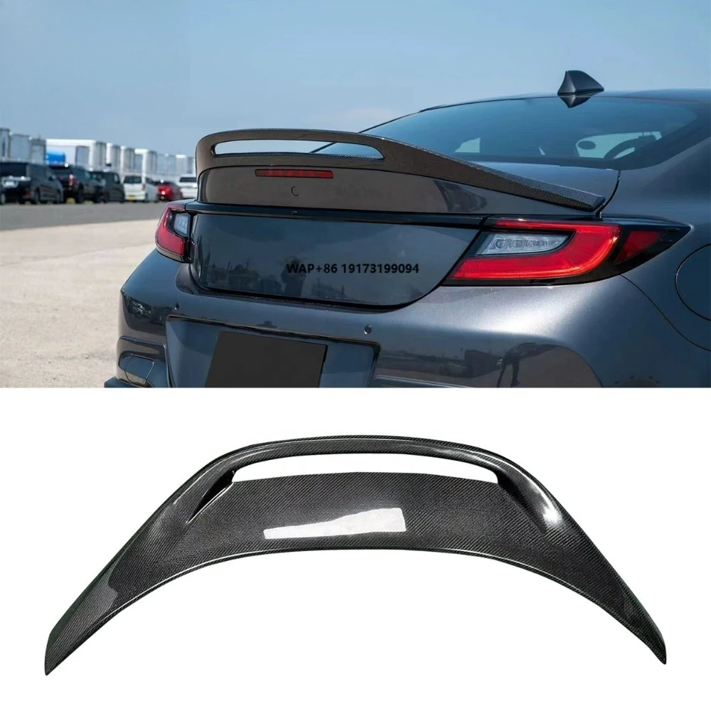 

For GR86 Brz 2021+ Carbon Fiber Rear Trunk Spoiler Wing Ducktail Car Exterior Accessories
