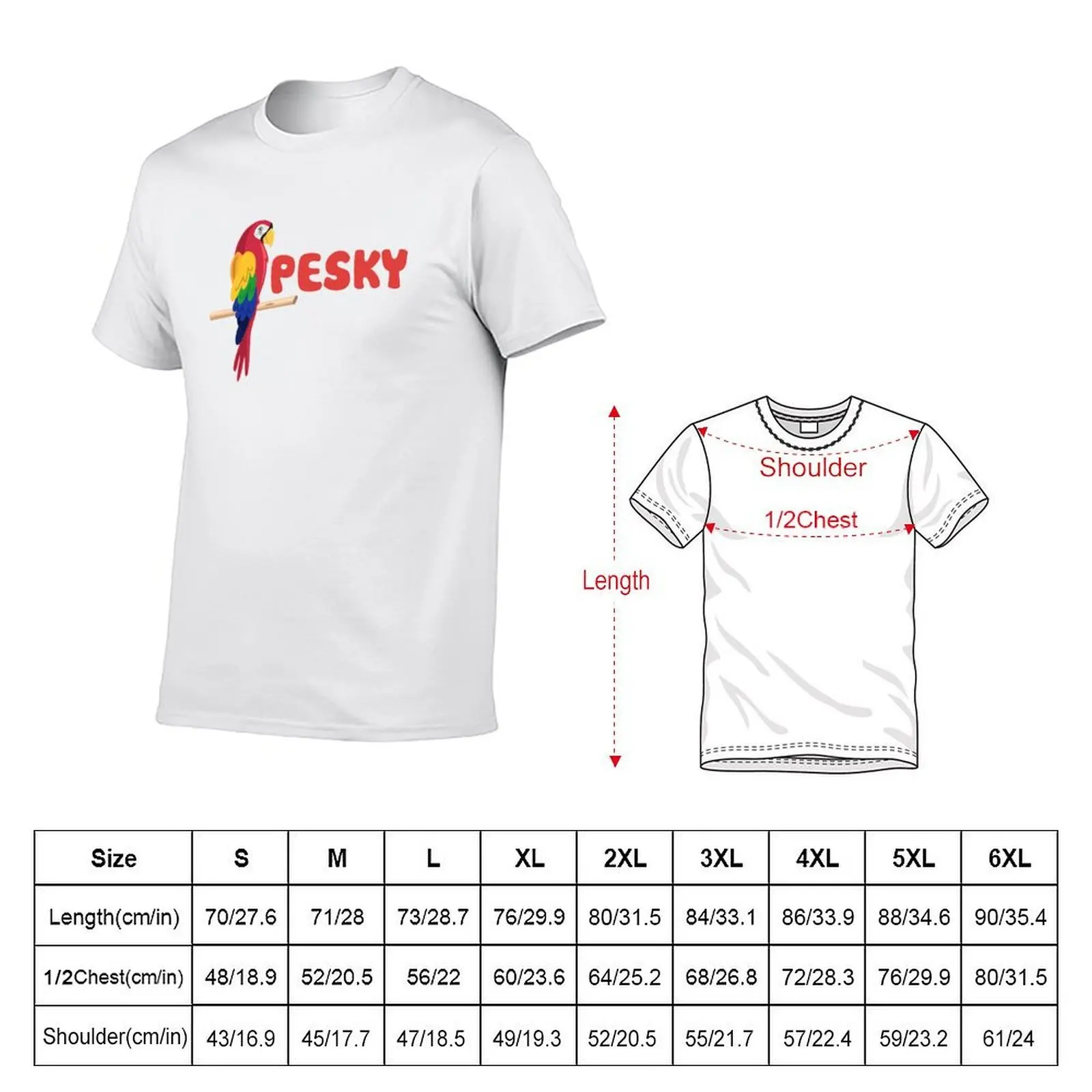 pesky bird grian T-Shirt t shirts for man graphic funny mens graphic t shirts man t shirt heavy cotton T-shirt