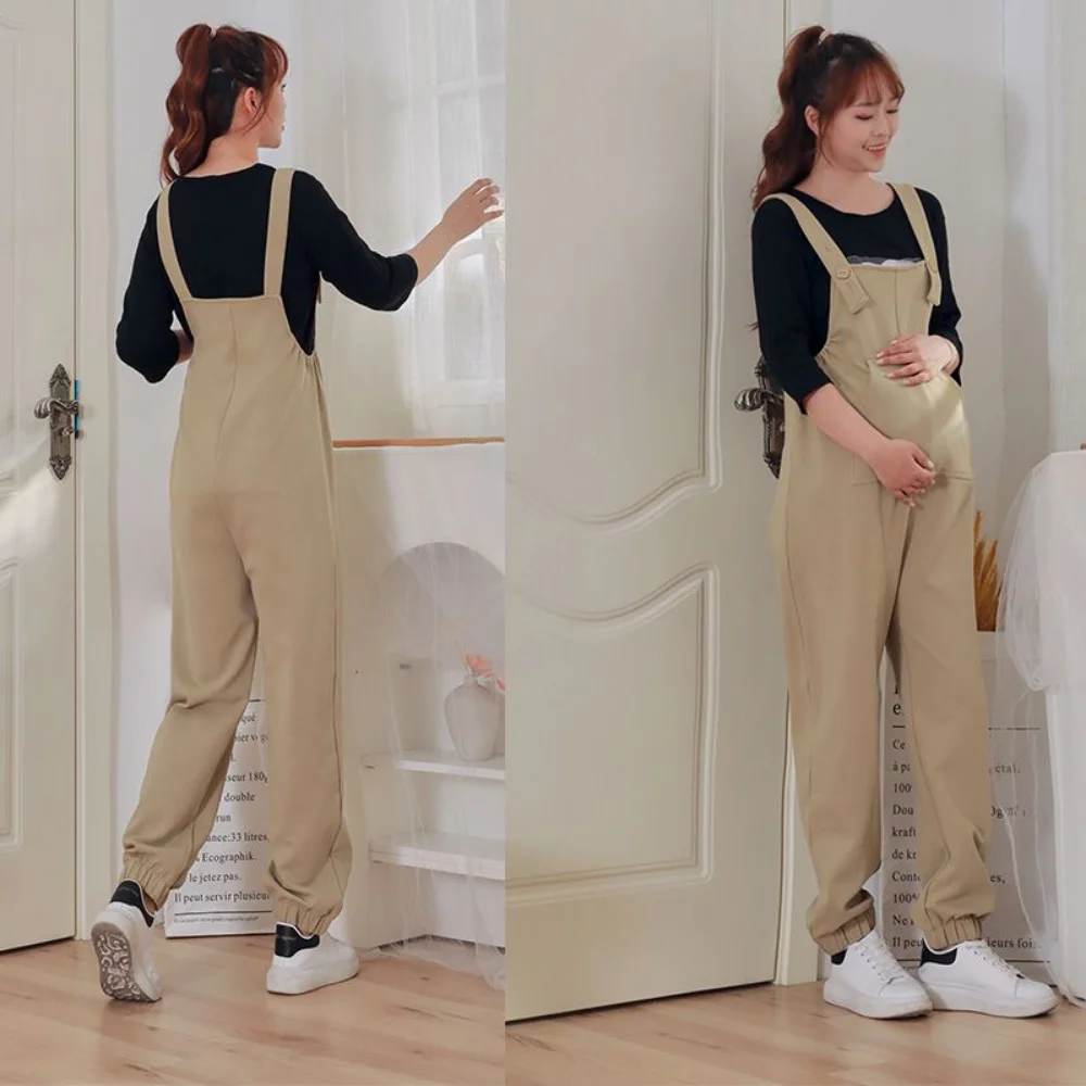 2023 Maternity Work Pants Pregnancy Maternity Pants Clothes for Pregnant Leggings Women Maternity Trouser Wide-leg Pants