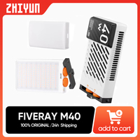 ZHIYUN FIVERAY M40 40W Led Lights Pocket Light Photo Video Lamp Handheld Fill Light Photography Lighting
