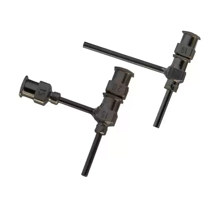 1pc Coaxial Needle 3D Printing Needle Electrospinning Metal Needle Nozzle Melt Wet Method, Shell Core, Leather Core Hollow Fiber
