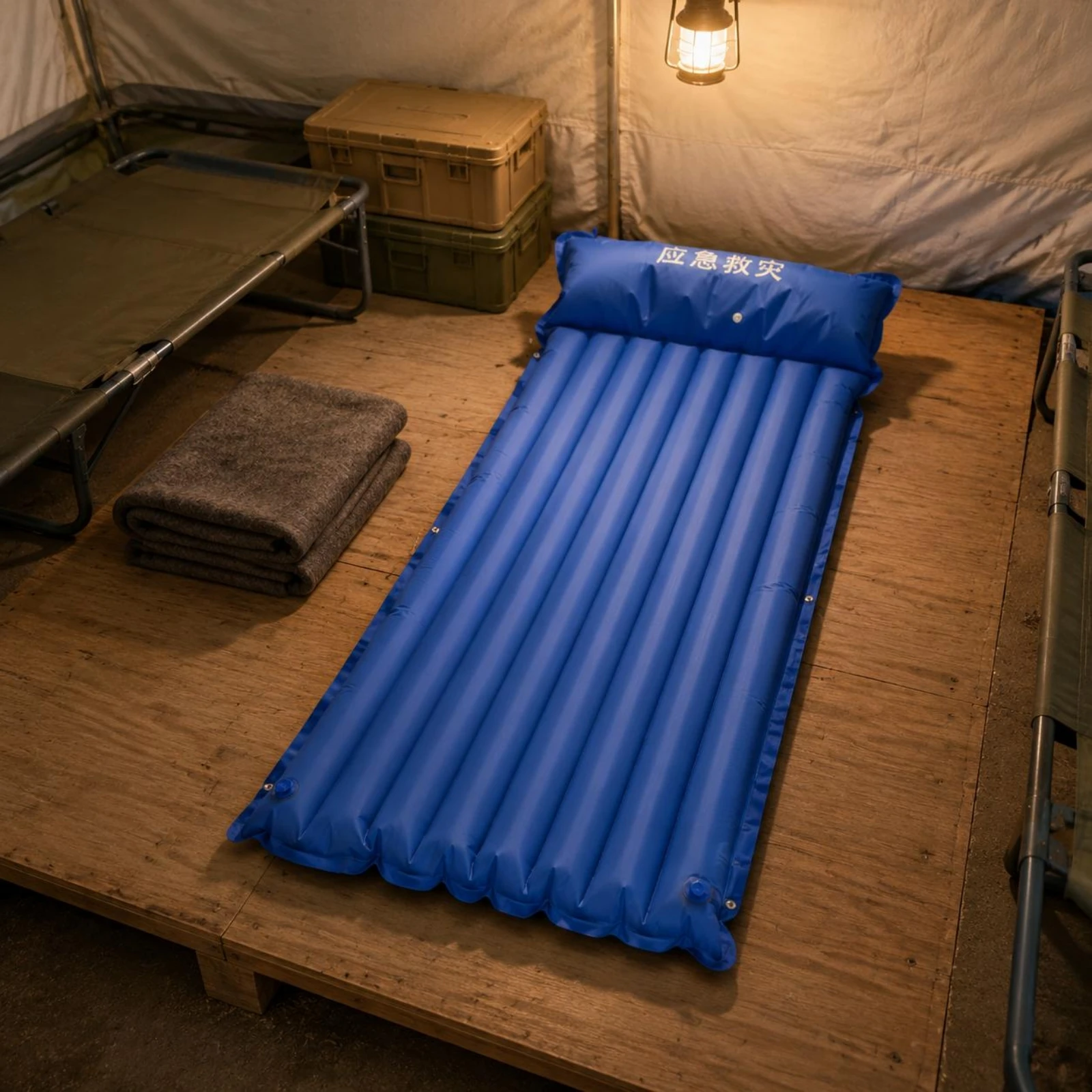 Portable Rescue Mattress Moisture-Proof Inflatable Sleeping Pad Inflatable Sleeping Mat Compact Camping Mattress Easy to Clean