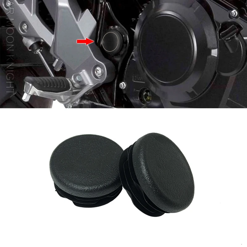 Tapas de extremo de marco de motocicleta para Suzuki v-storm 250, tapas de cubierta de orificio de marco, enchufe decorativo DL 250 VStrom 250 2018-2023 2021 2022