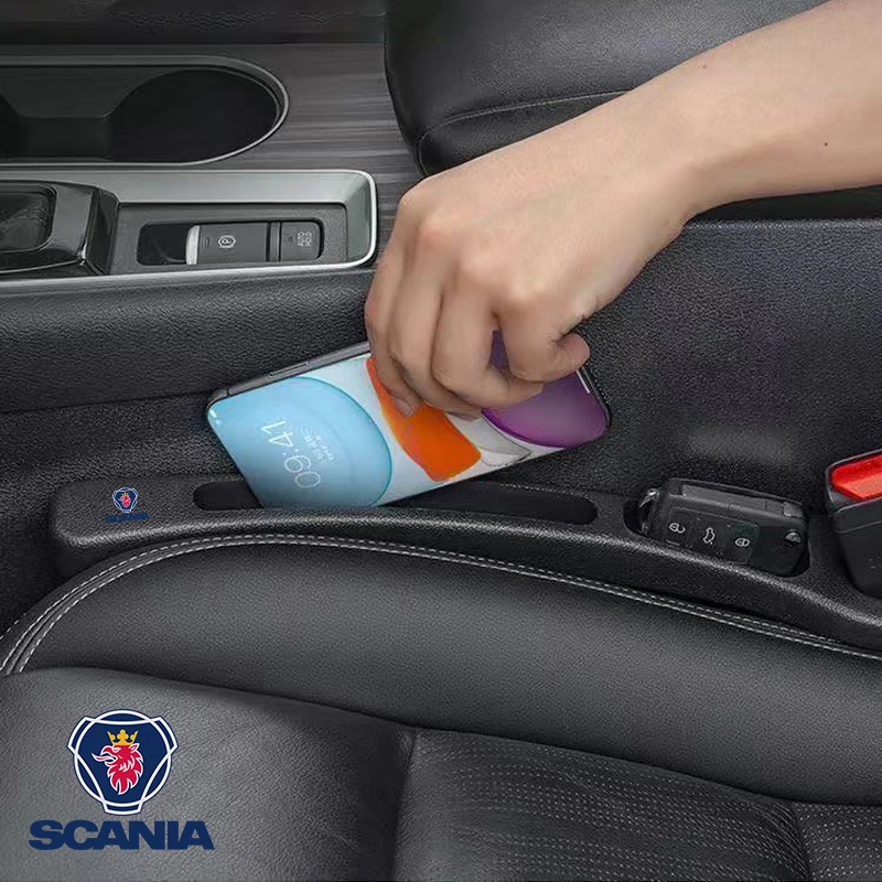 Tira de enchufe a prueba de fugas para relleno de espacio de asiento de coche, accesorios interiores de vehículo serie Scania K280 K310 K320 K490, 2 uds.